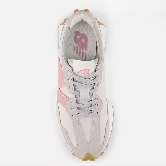 NEW BALANCE 327 IN RAINCLOUD/PINK TAFFY COMBO🌧️🍬🩶🩷 - Picture 3 of 13